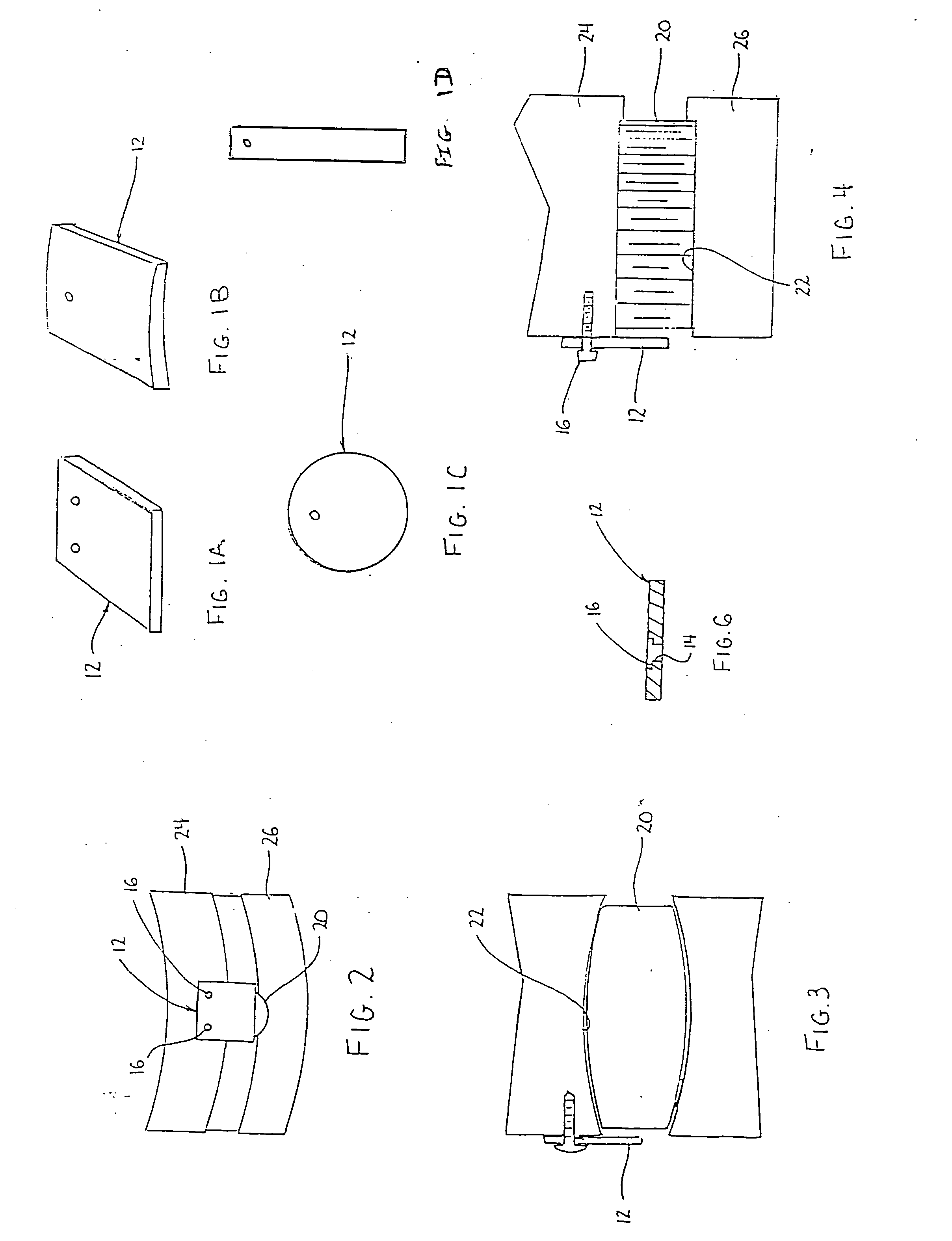 Implant retaining device