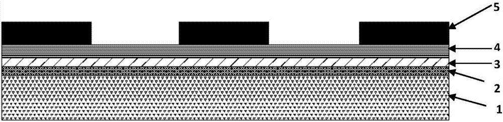 Manufacturing method for patterned sensitive metal or metal oxide material