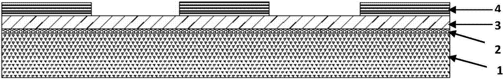 Manufacturing method for patterned sensitive metal or metal oxide material