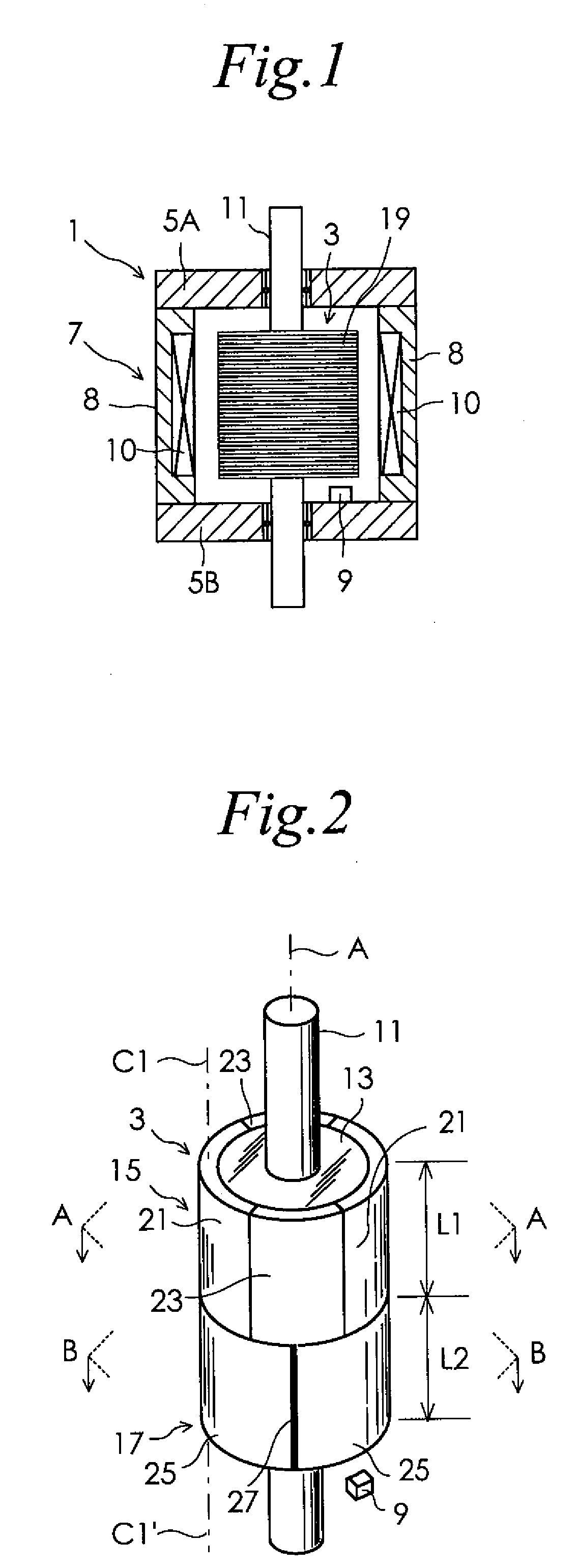 Rotor for motors