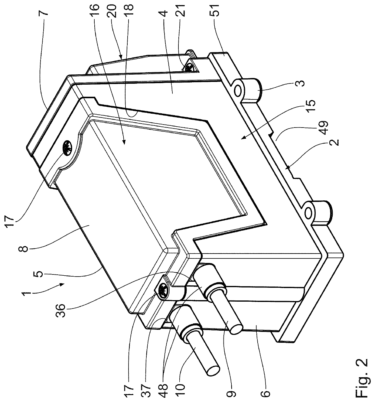 Transducer for high-voltage measuring technology