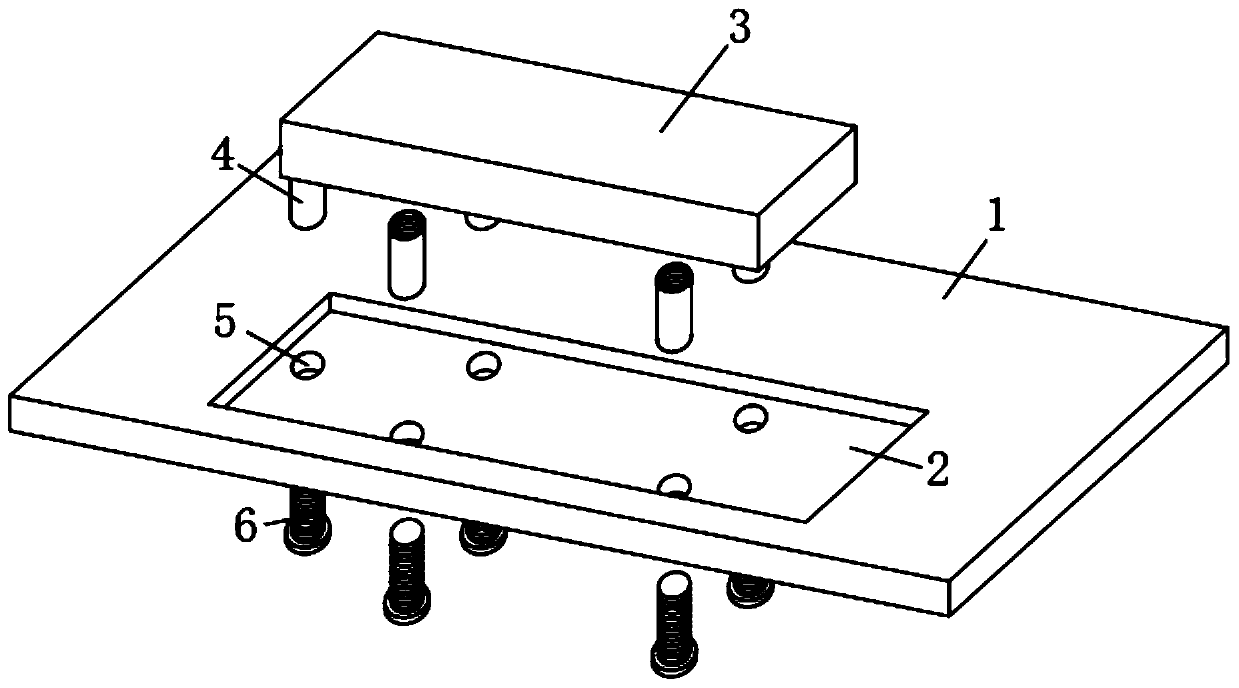 Portable bag inlaid with 3D embossment and 3D embossment inlaying method thereof