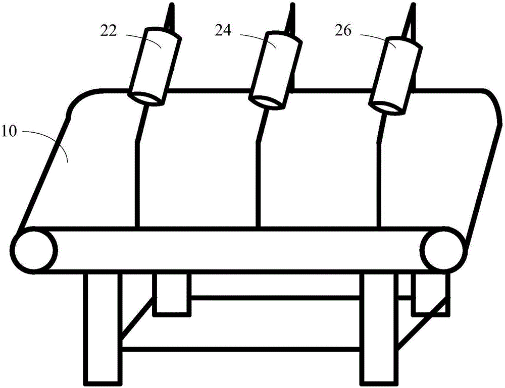 Method and device for marking garment in production process based on radio frequency identification