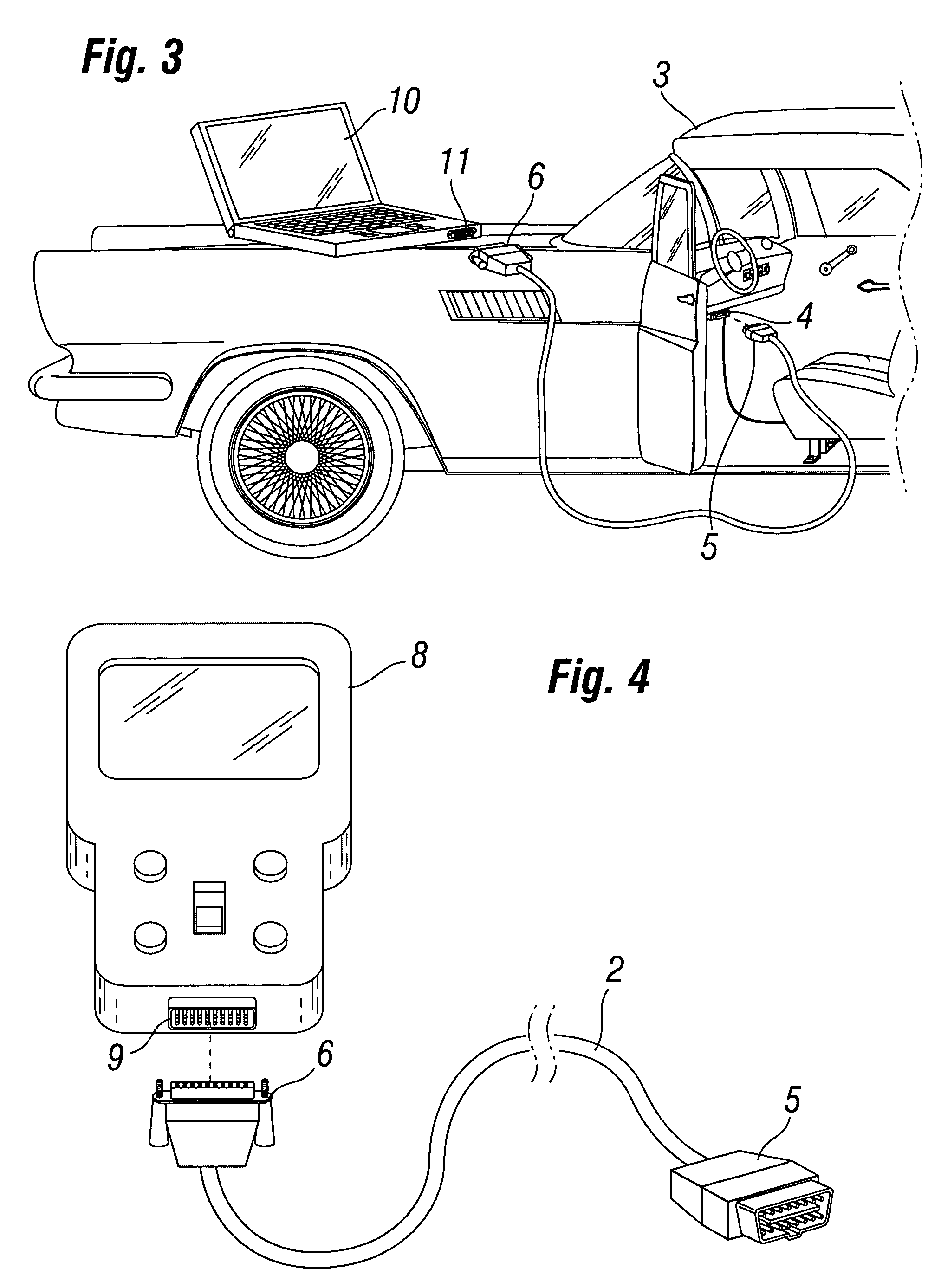 Wireless automotive data link connector