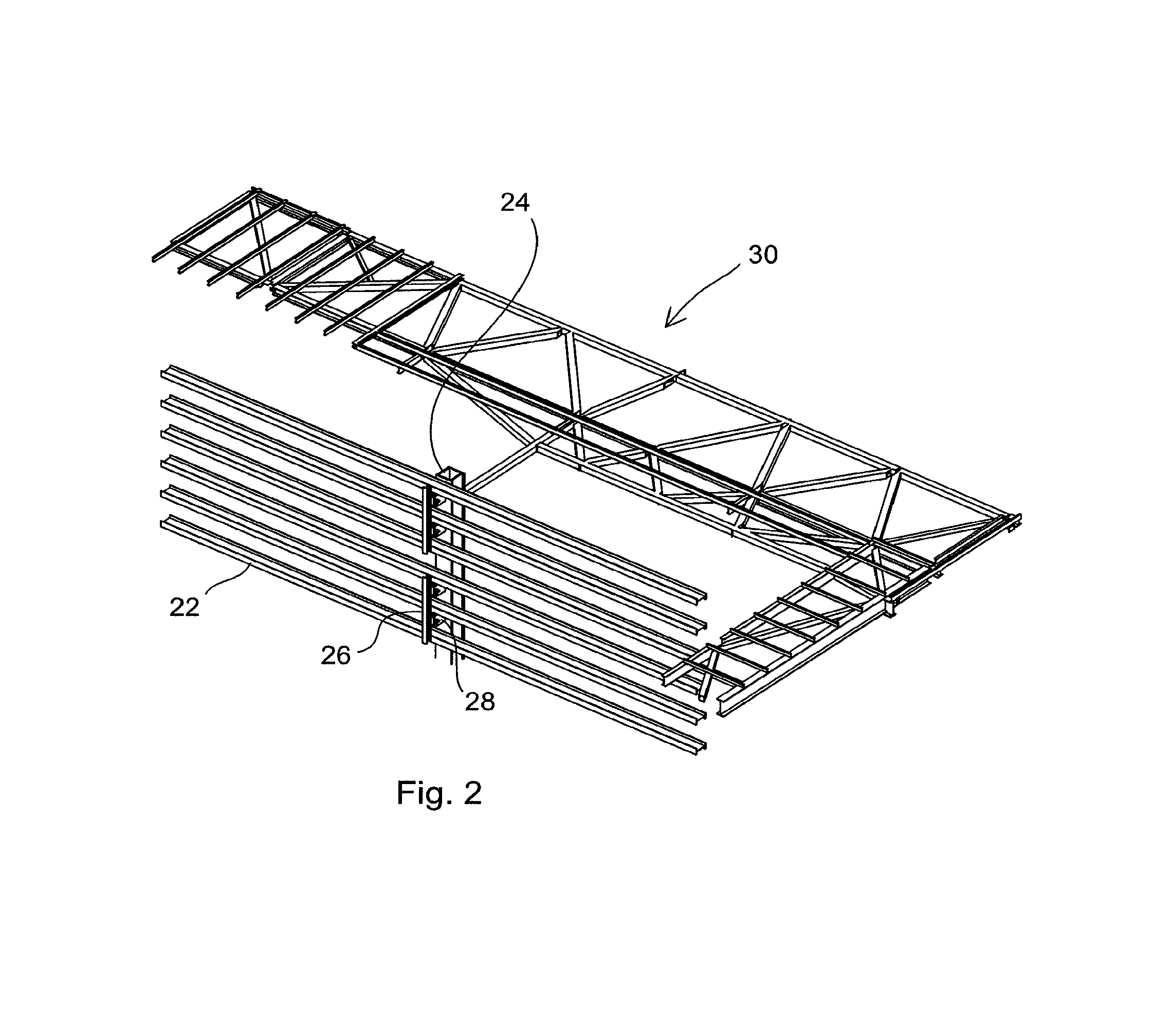 Method of and apparatus for supporting walls of a power boiler