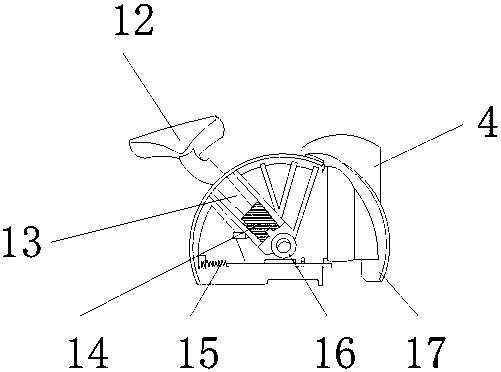 Road-monitoring unmanned plane support roller