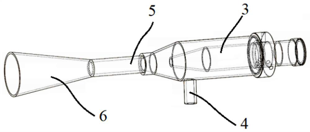 Ejector for air circulation of fuel cell and use method of ejector