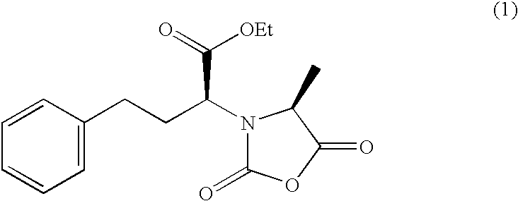 Methods for crystallization of N-(1(s)-ethoxycarbonyl-3-phenylpropyl)-L-alanine N-carboxyanhydride