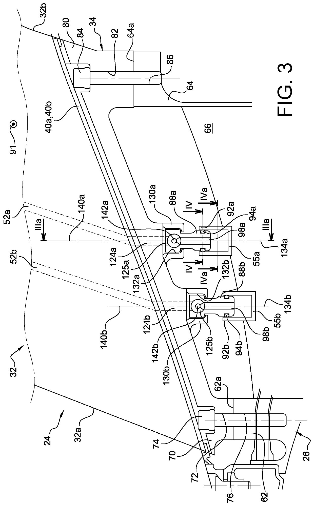 Intermediate case for an aircraft turbomachine comprising a lubricant passage end-piece connected to a case vane by a connection piece