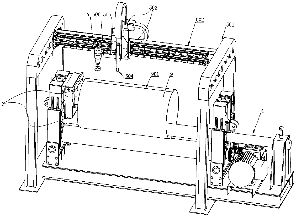 Production process for preparing cold-rolled thin-wall sleeve