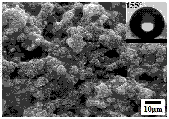 A photocatalytic self-healing superhydrophobic coating and its preparation method