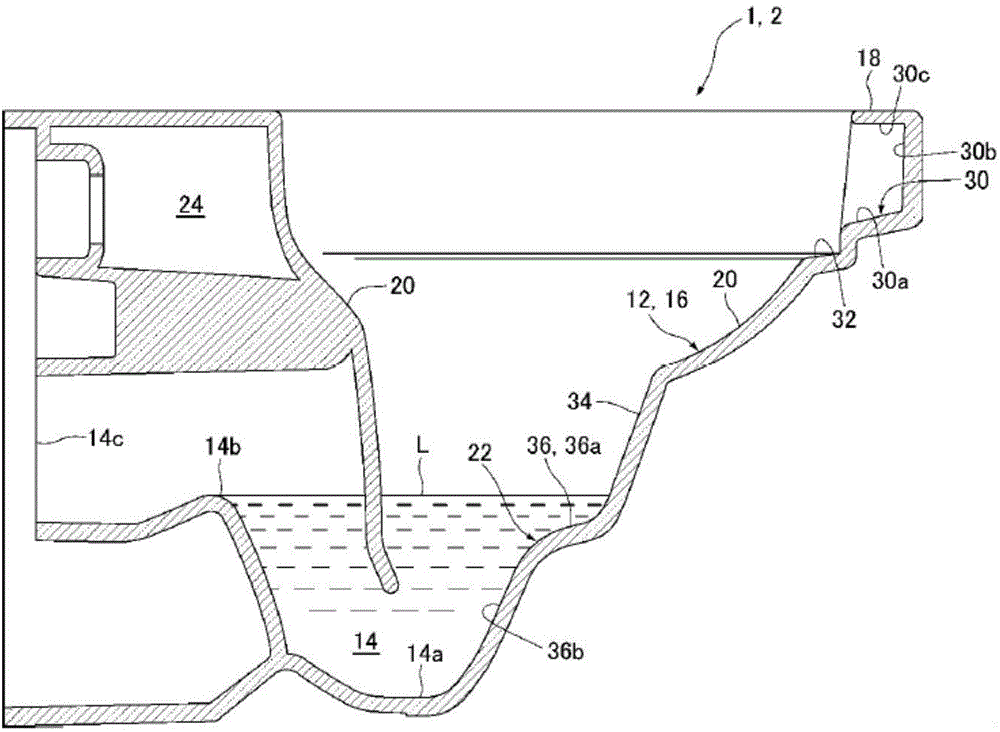 Flushing toilet