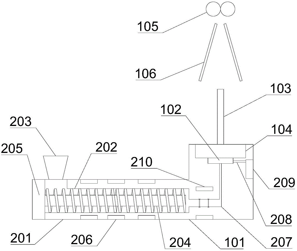 Film blowing machine