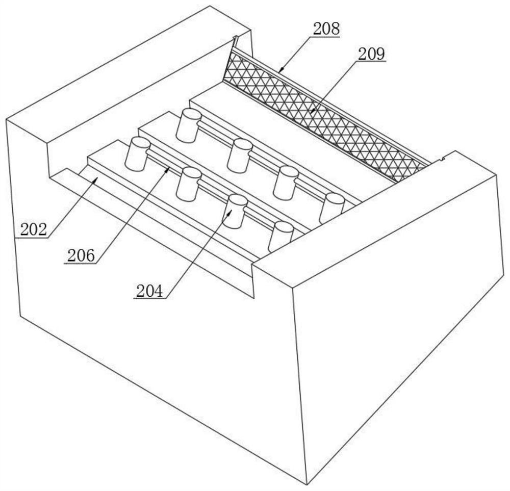 Debris flow drainage and guide structure