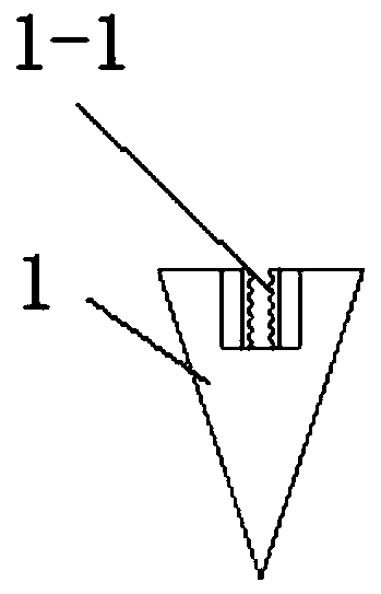 Prefabricated prestress anchor rod with guide device and construction method