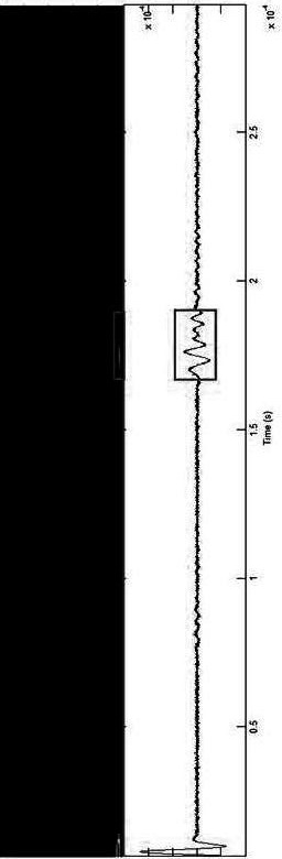 Rock debris scatterer identification method in measurement of while-drilling well diameter