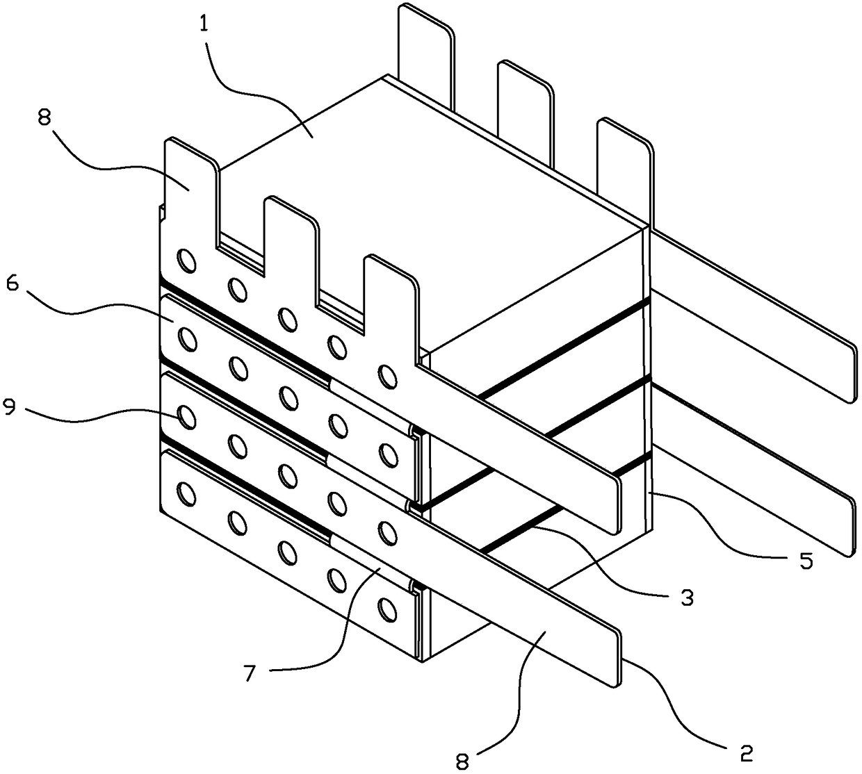 A pulse power capacitor