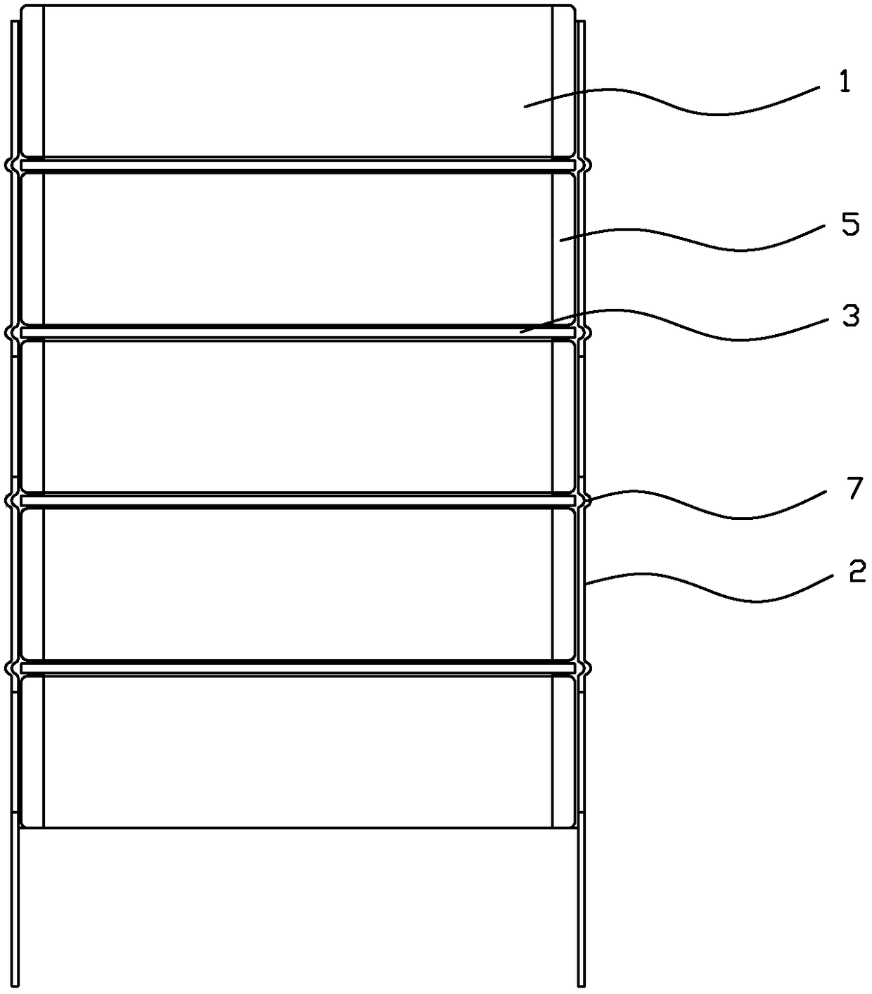 A pulse power capacitor