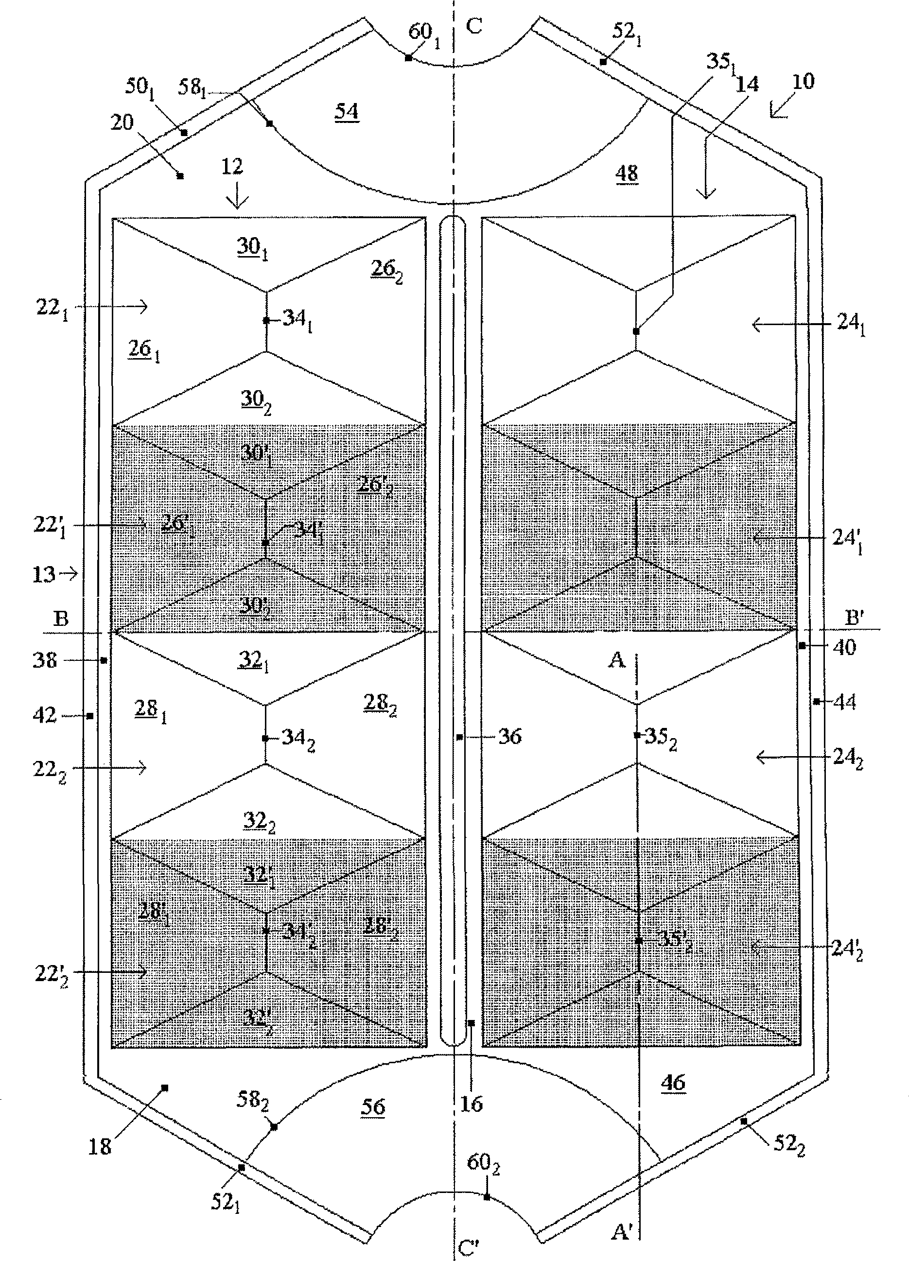 Hollow platelet heat exchangers