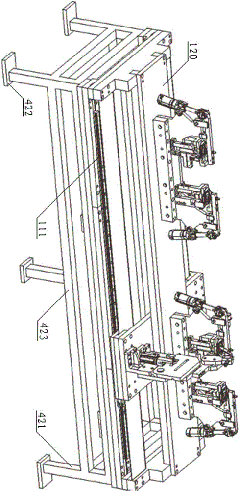 Welding process of rail-mounted automatic welding equipment