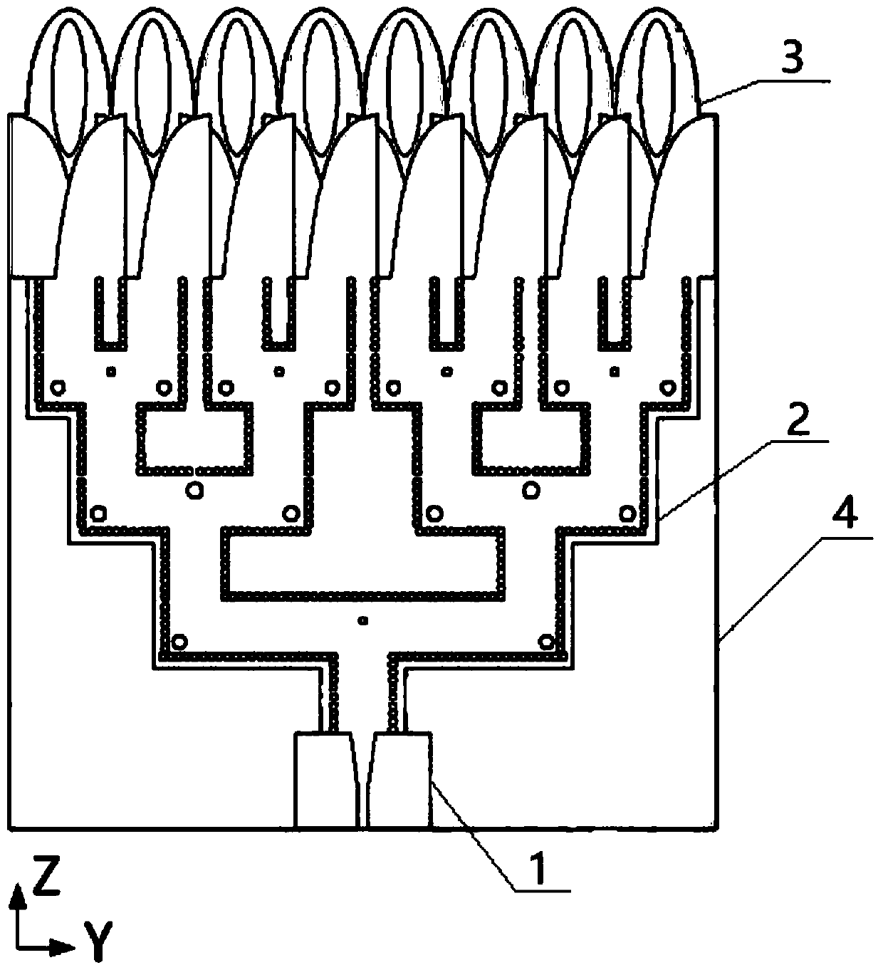 High-gain Vivaldi array antenna loaded with director