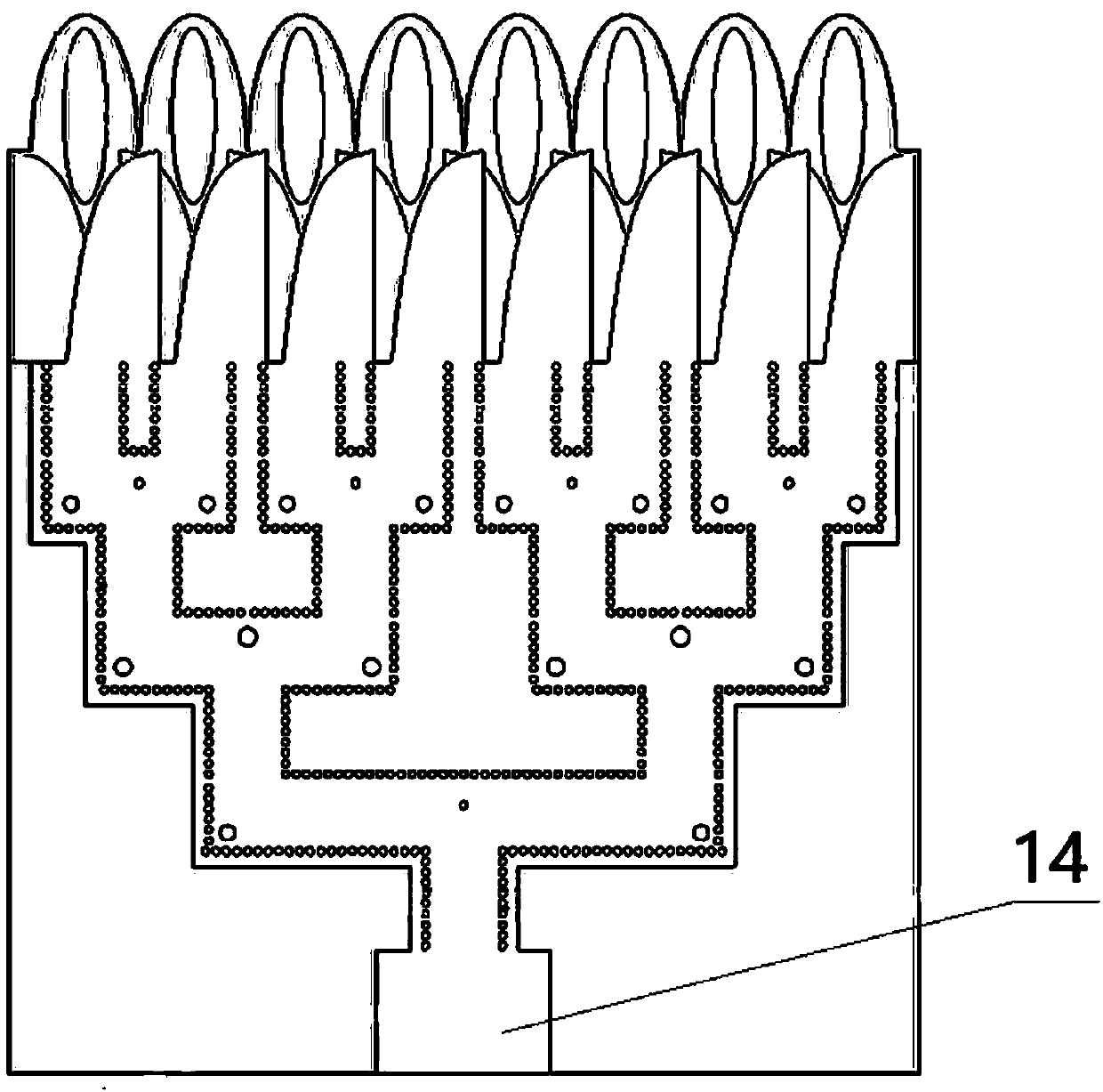 High-gain Vivaldi array antenna loaded with director