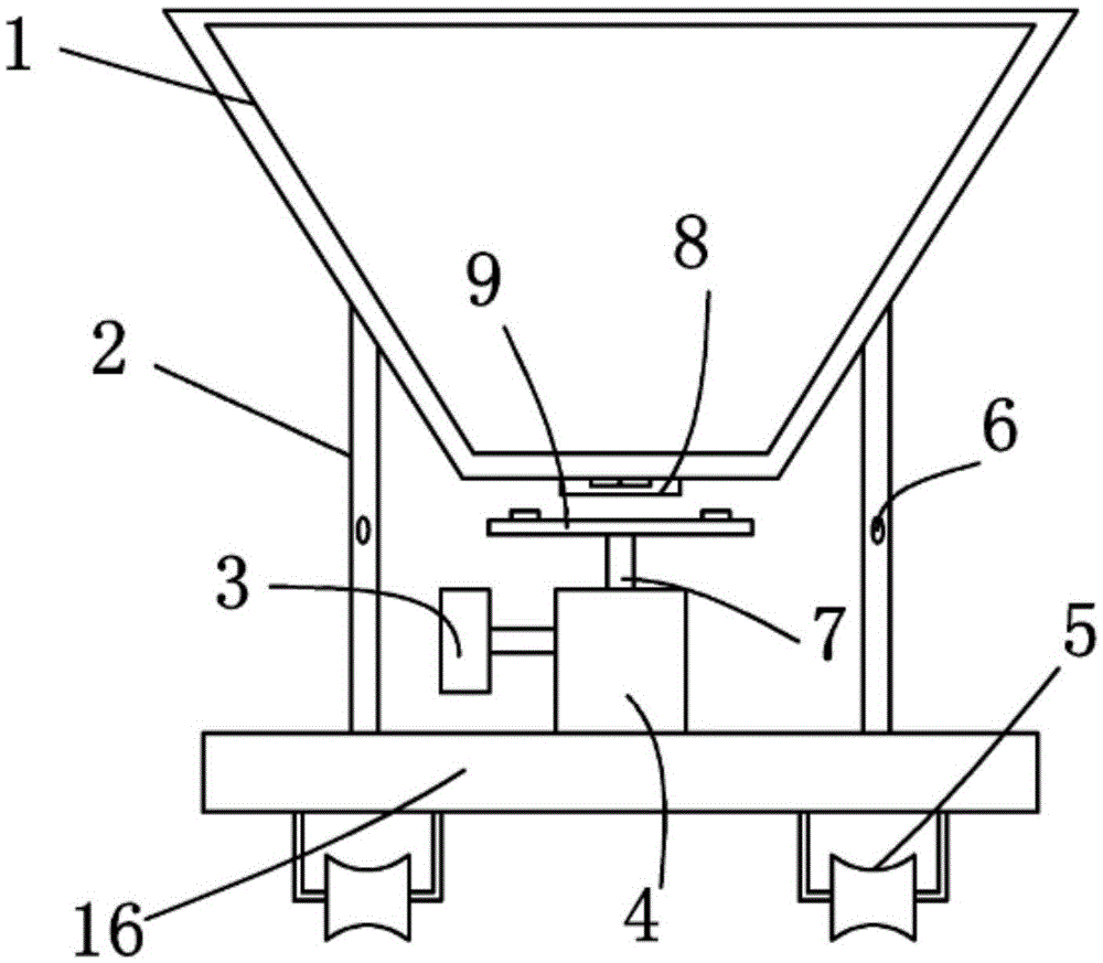 Centrifugal farmland fertilizer applicator