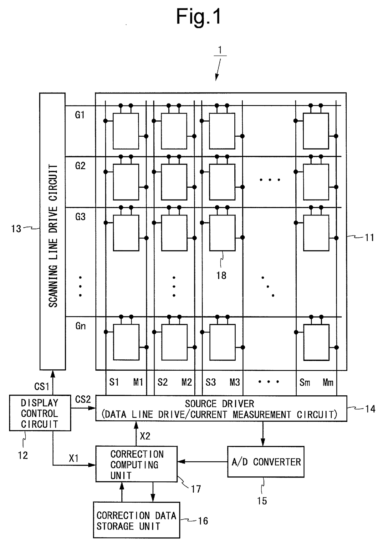 Display device and method for driving same