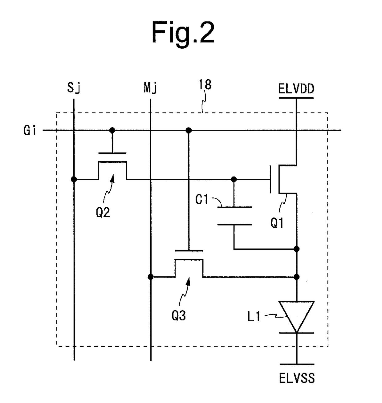 Display device and method for driving same