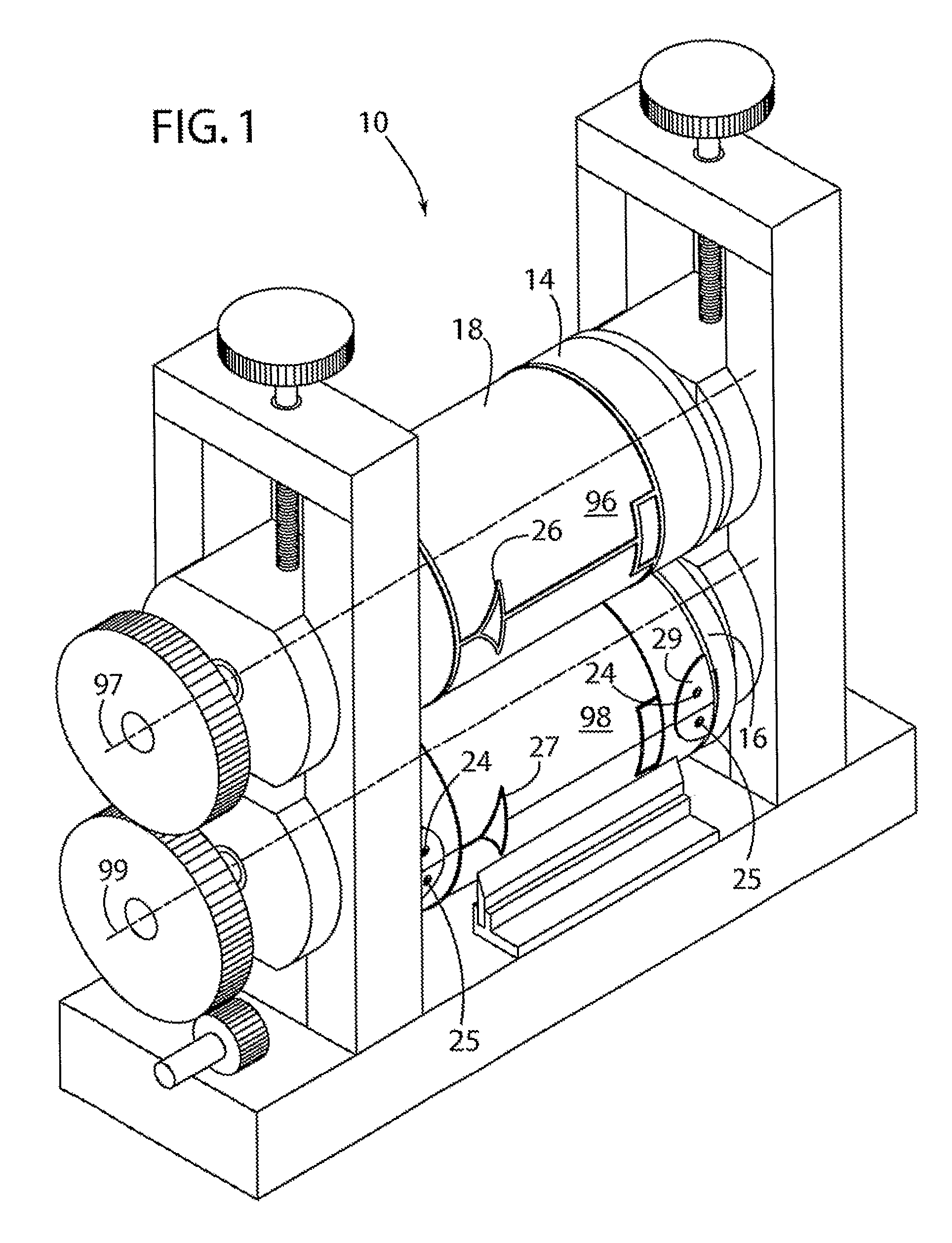 Roll Formed Flexible Die Plate For Rotary Cutting Tool