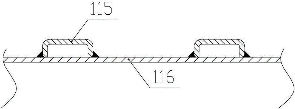 Underground box type pipe gallery of steel-concrete mixed type structure and production method thereof