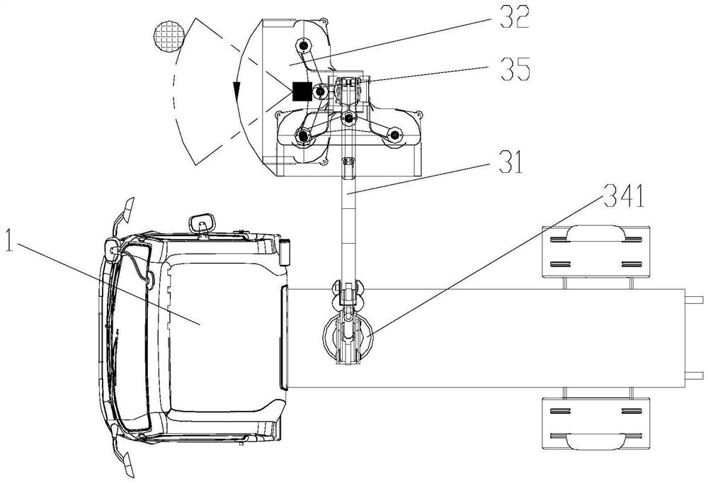 Hedge trimming device and control method