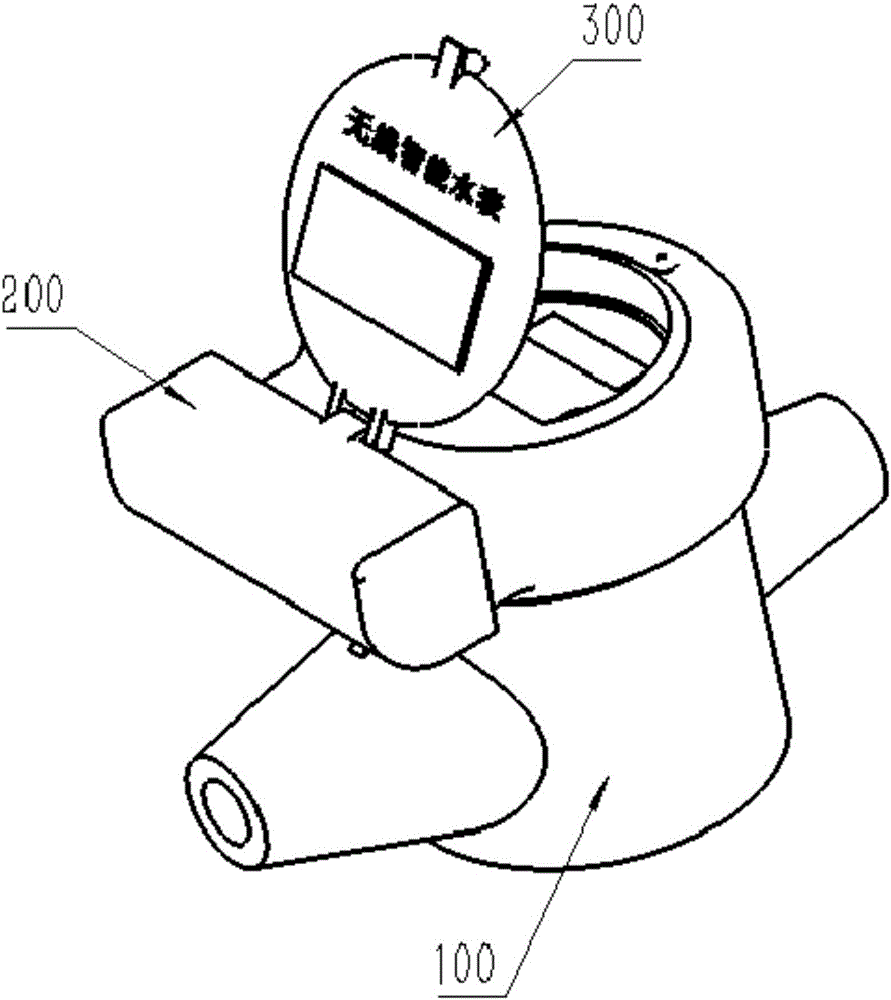 Wireless intelligent water meter and management platform thereof