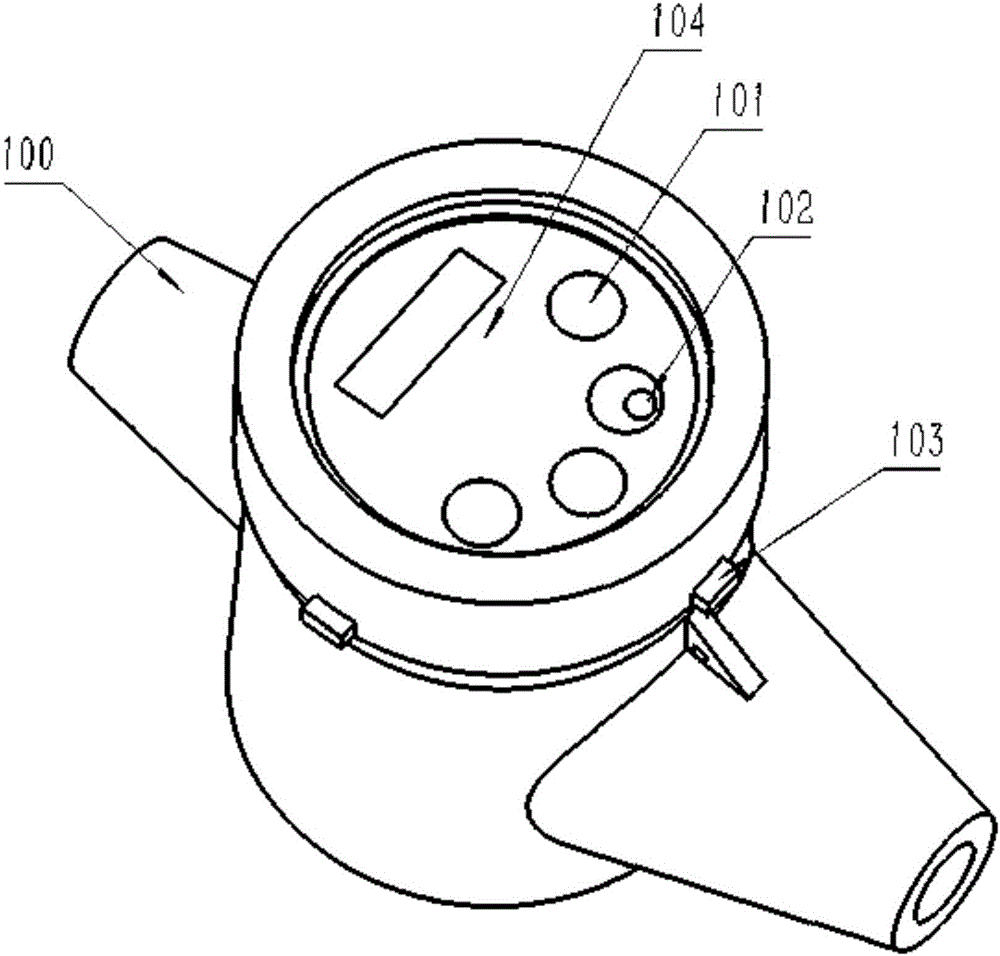 Wireless intelligent water meter and management platform thereof