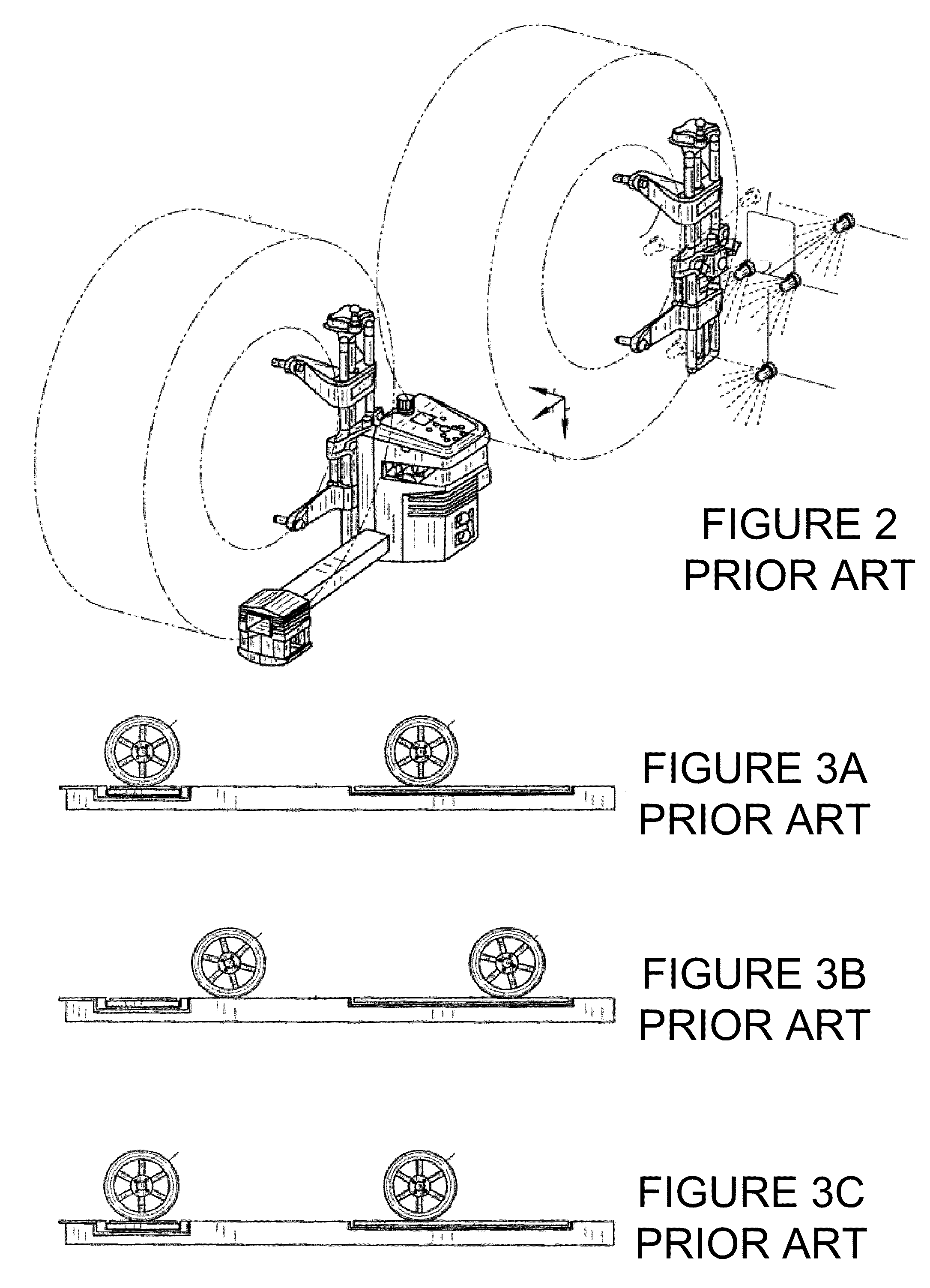 Method for rolling compensation with wheel-mounted sensors