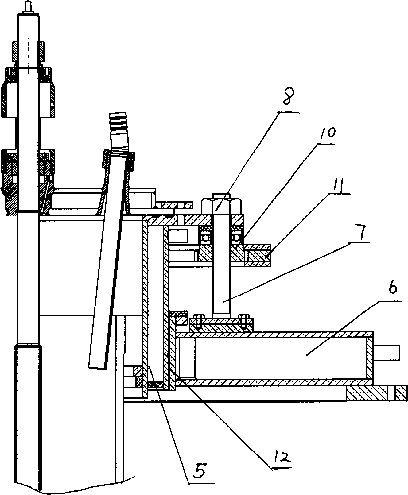 Silica glass continuous melting oven