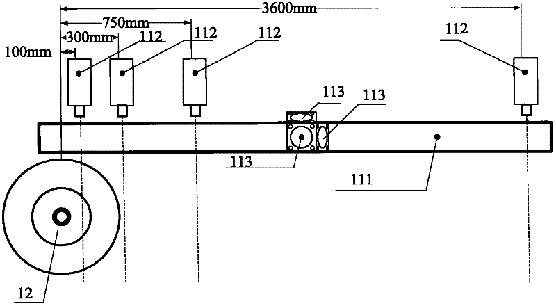 Laser dynamic deflection survey vehicle