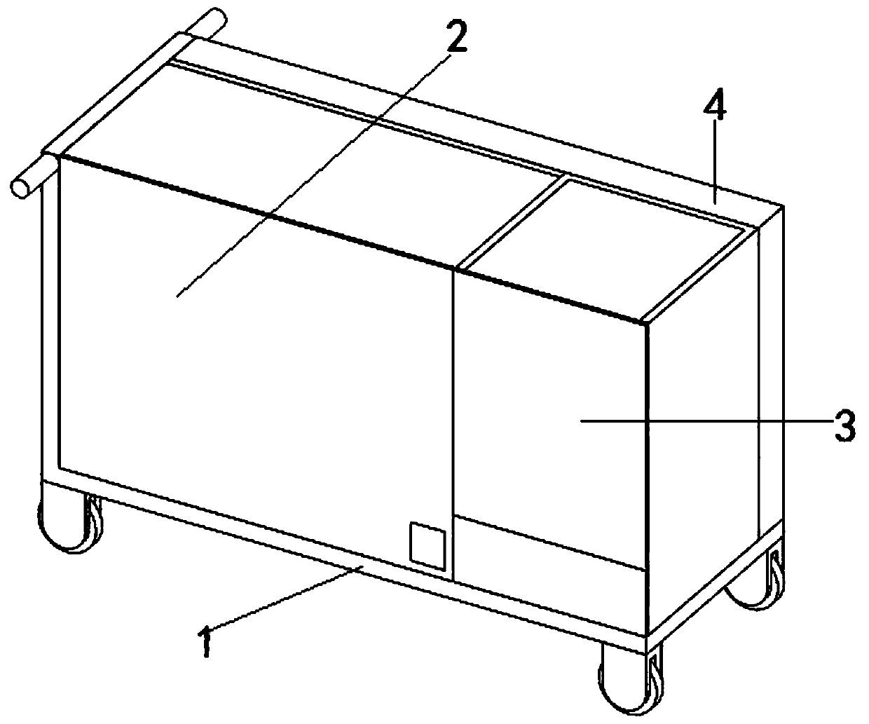 Medicine supplying device for gynaecology and obstetrics nursing