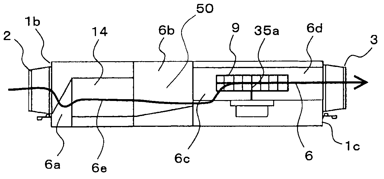 Heat exchange ventilation device