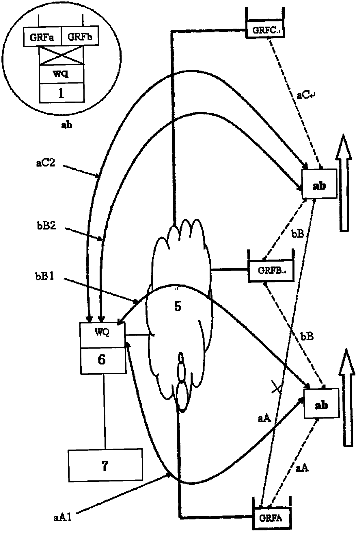 High-speed rail mobile communication system and working method thereof