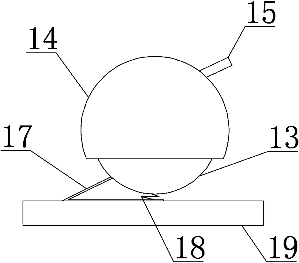 Wood board cutting machine having fixing function