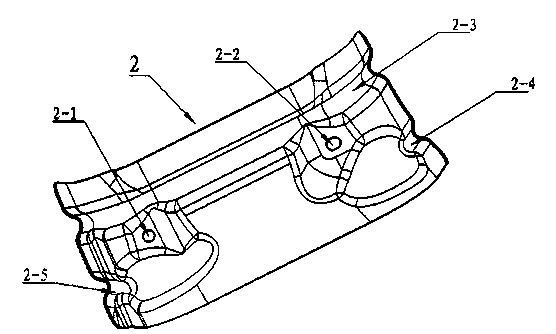 Installation structure of automobile airbag controller