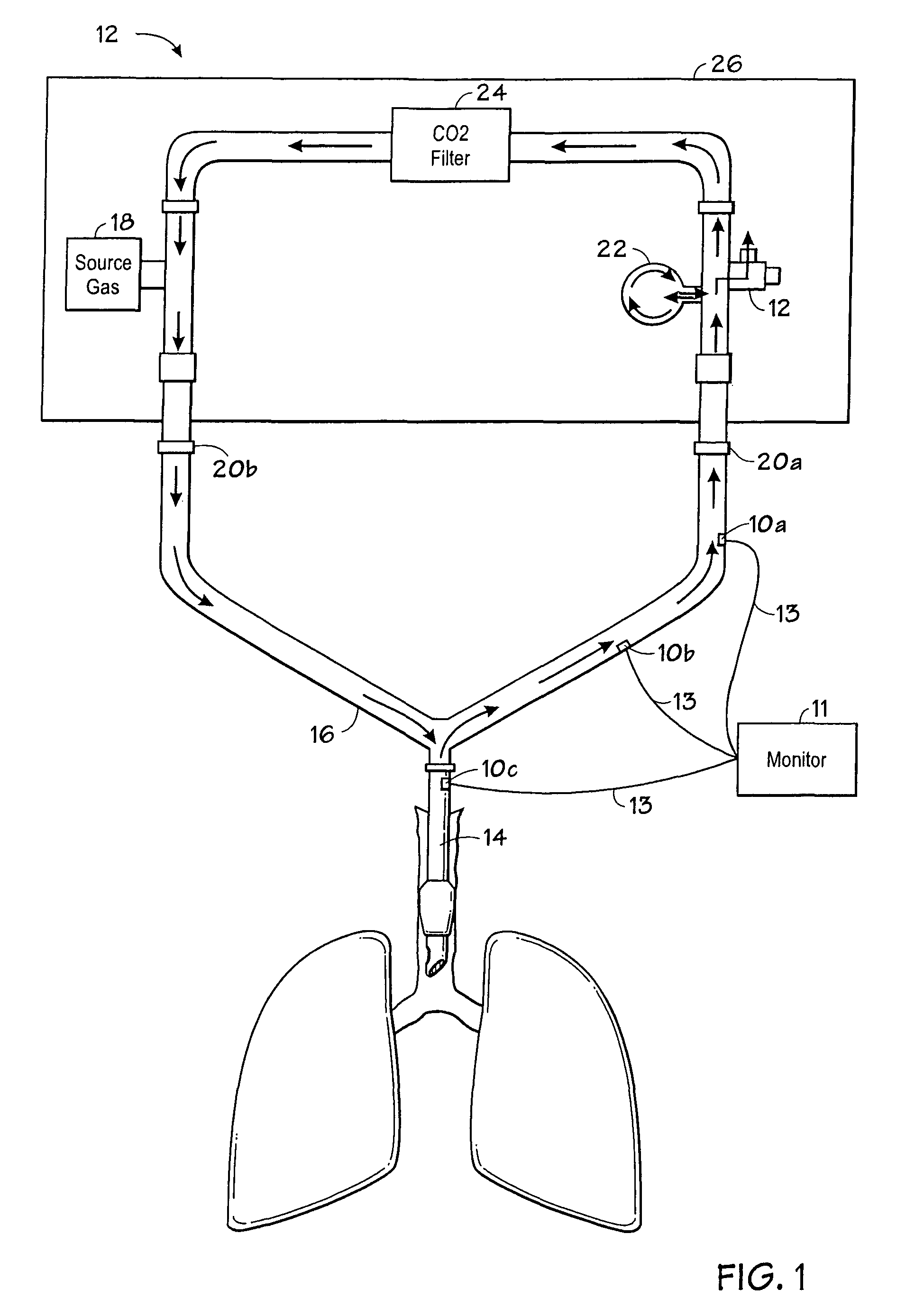 Carbon dioxide-sensing airway products and technique for using the same