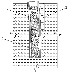 Pipe pile verticality correcting method in construction process