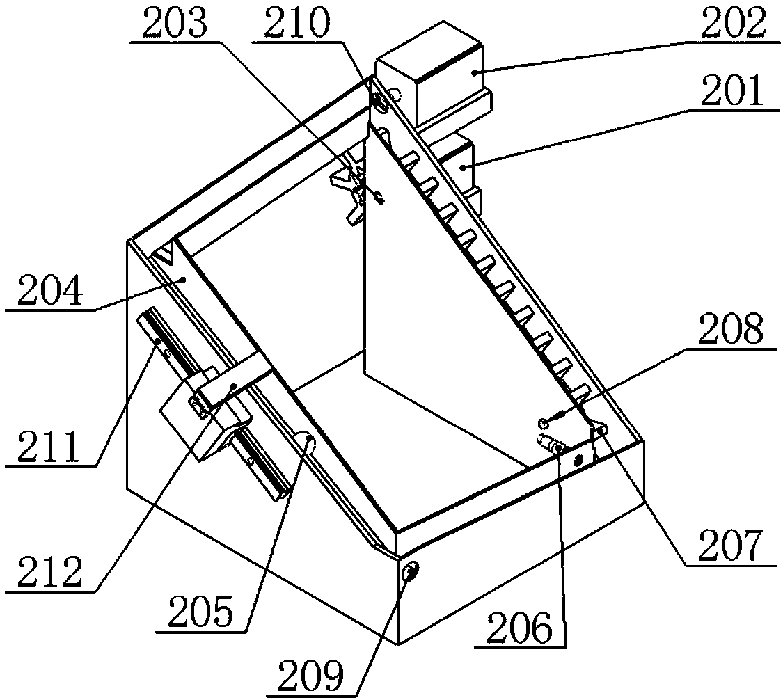 On-line detection device for fruit quality