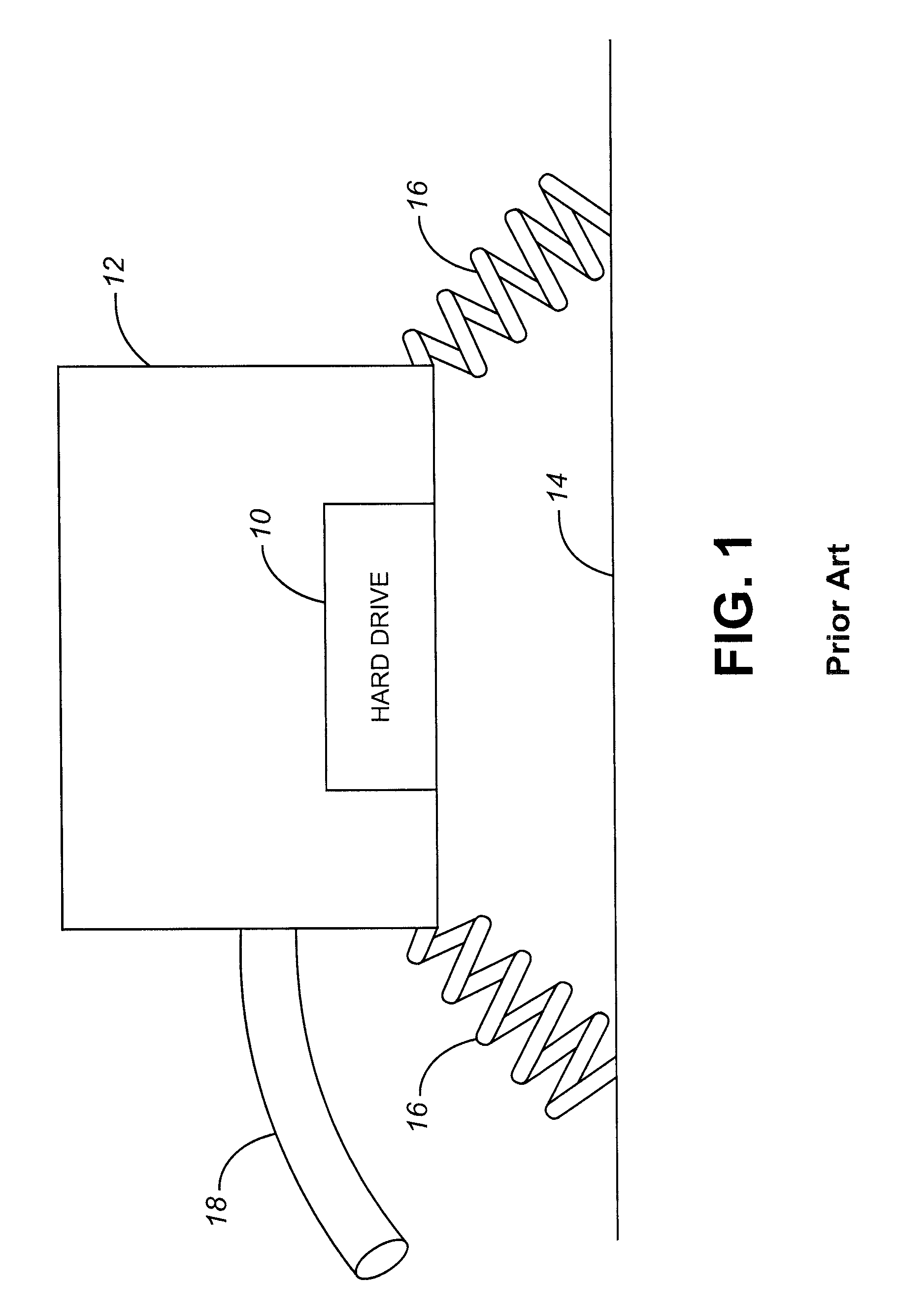 Mobile event data recorder with multiple orientation vibration isolation