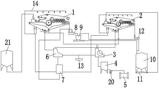 Waxberry juice extracting system in waxberry juice production