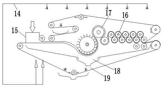 Waxberry juice extracting system in waxberry juice production