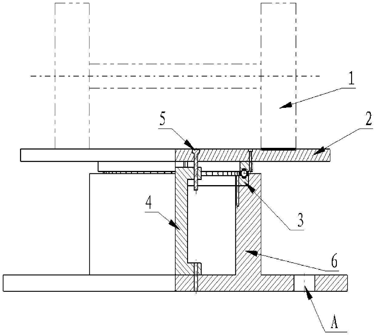 Main wheel turning ground control torque measuring device and method