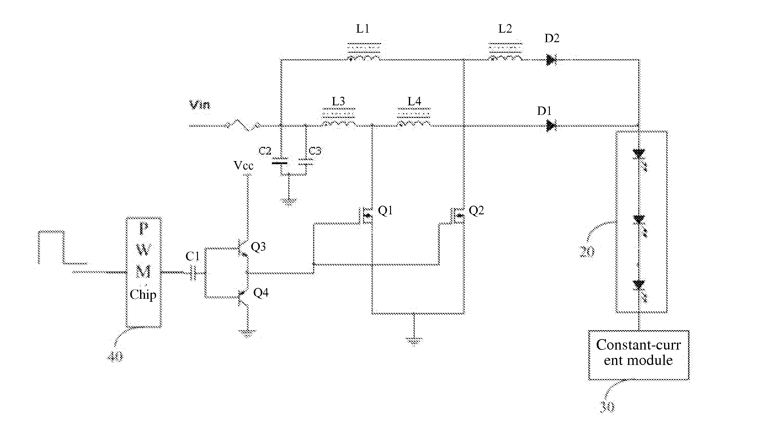 LED backlight driving circuit